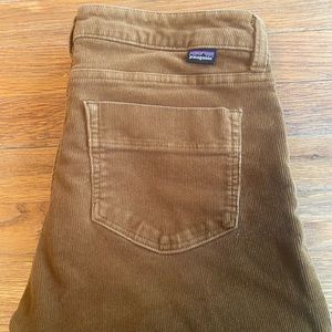 Patagonia Women's Organic Cotton Everyday Cords Khaki Size 26